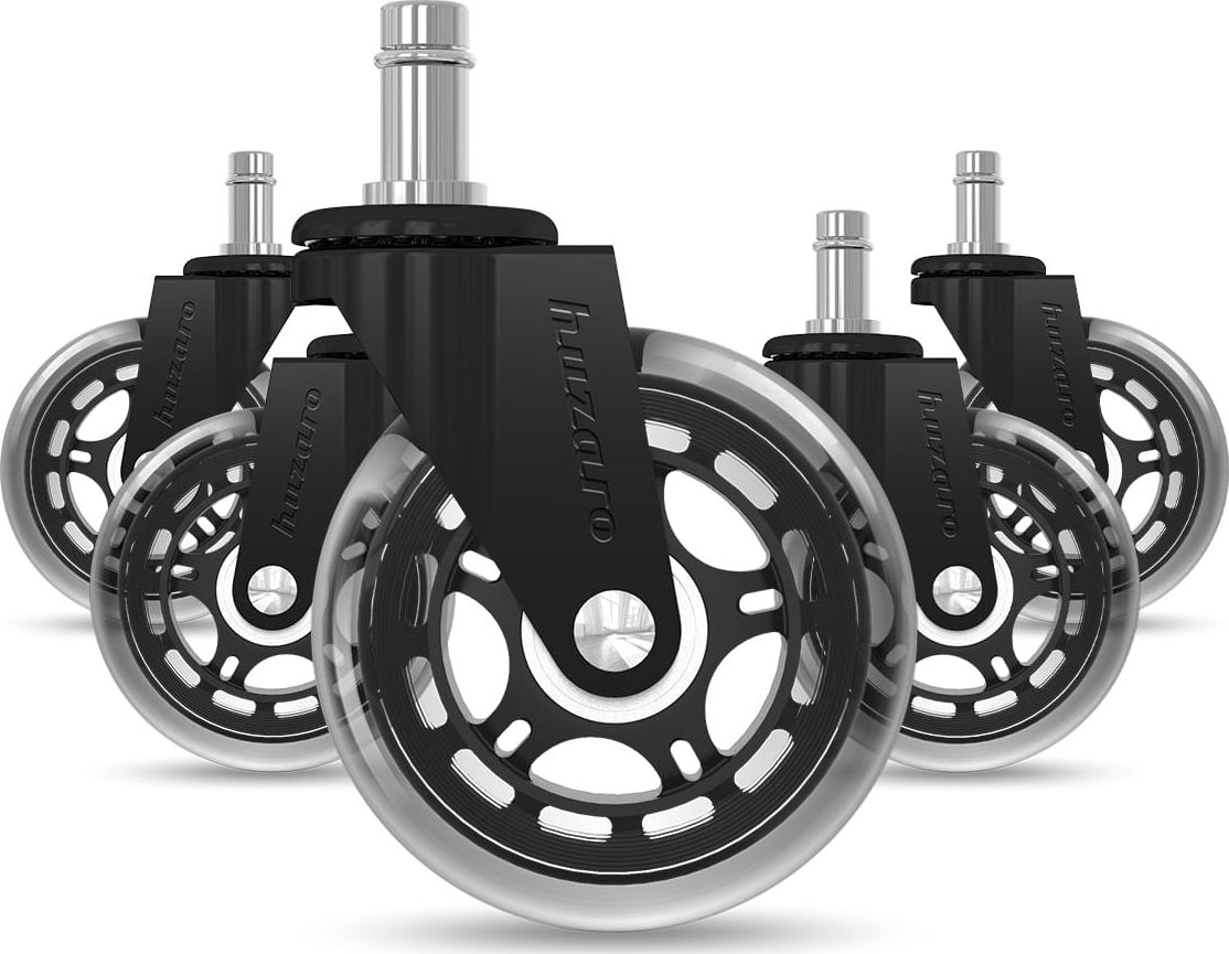 Huzaro kółka do fotela Casters 2.0 Black
