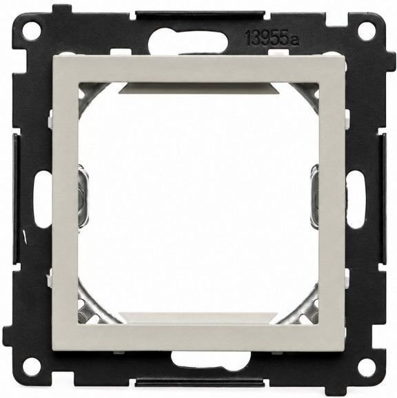 Kontakt-Simon Simon 55 Adapter (przejściówka) na osprzęt standardu 45 45 mm kaszmirowy (TA45.01/142)...