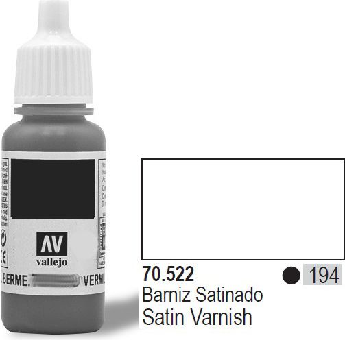 Vallejo Lakier Nr194 Satin Varnish 17ml
