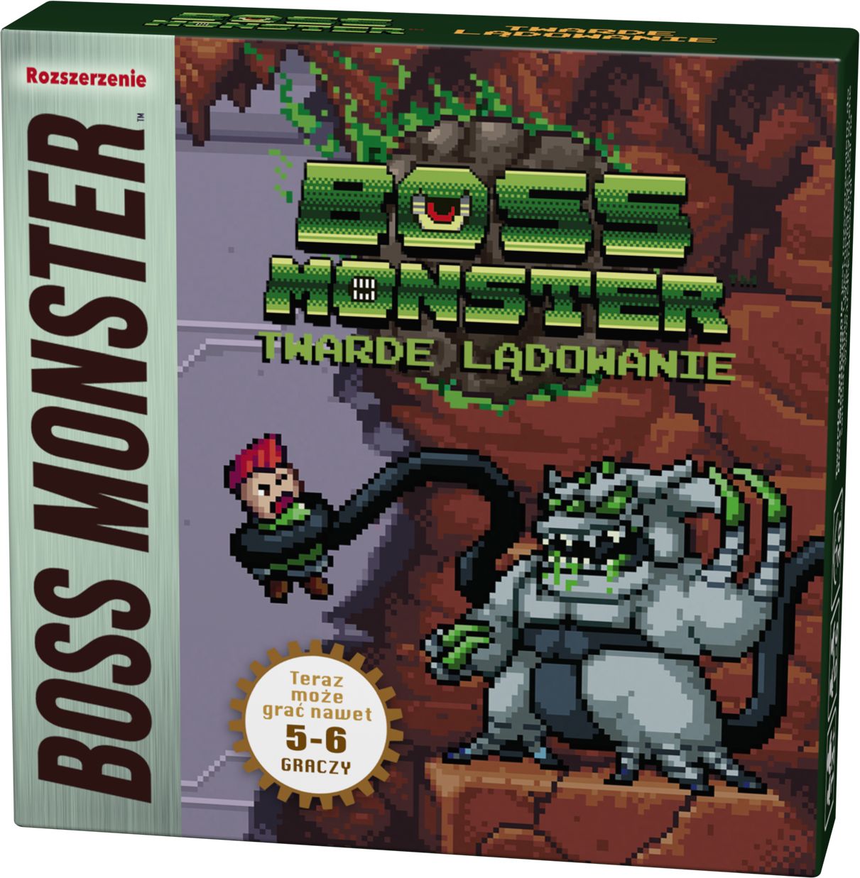 Trefl Boss Monster Twarde lądowanie Dodatek 2 (262609)