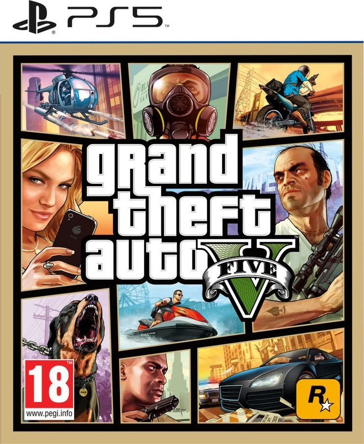 GTA 5 - Grand Theft Auto V Next-Gen PL/DE (PS5)