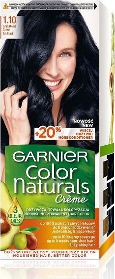 Garnier Farba do włosów Color Naturals* 1.10 Granatowa Czerń