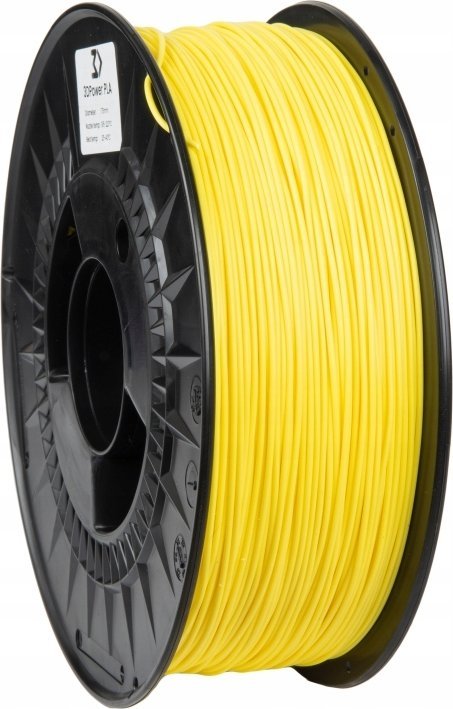 3DPower Filament 3DPower Basic PLA 1.75mm Żółty 1kg