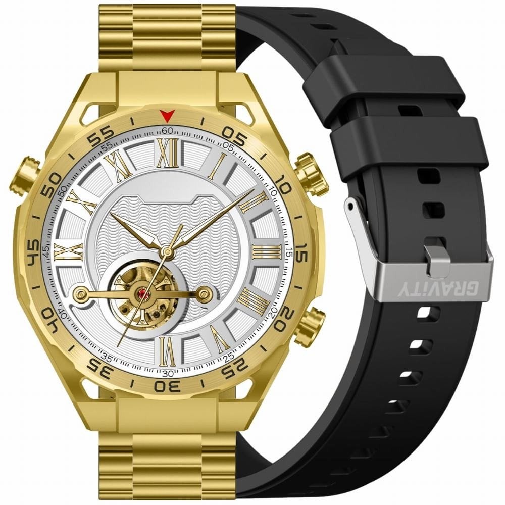 Smartwatch Gravity Smartwatch GT13-2 czarny pasek