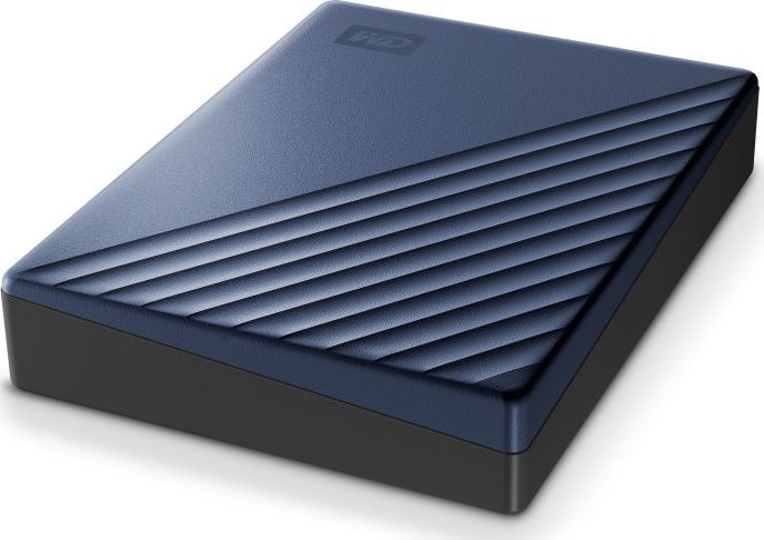Dysk zewnętrzny HDD WD My Passport Ultra 5TB Niebieski (WDBFTM0050BBL-WESN)