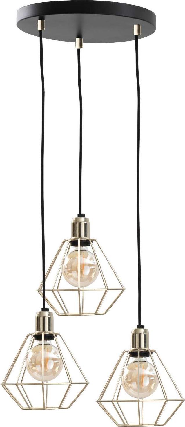 Zdjęcia - Żyrandol / lampa LOFT Lampa wisząca KET Wisząca LAMPA  KET559 kaskada OPRAWA metalowa ZWIS d 