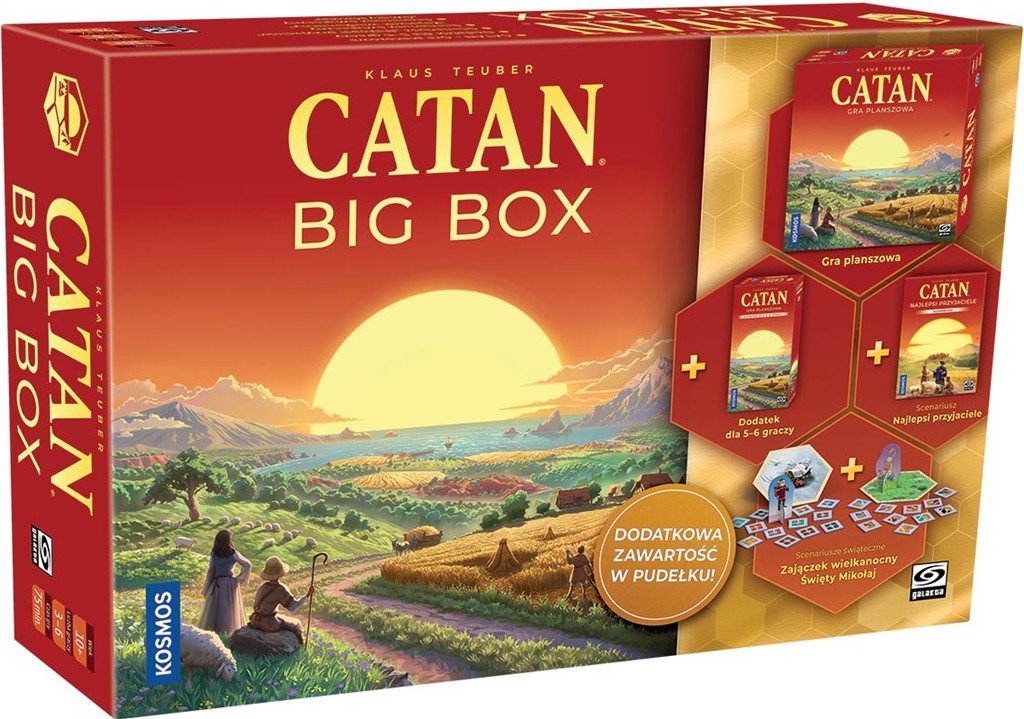z dodatkami Catan: Big Box