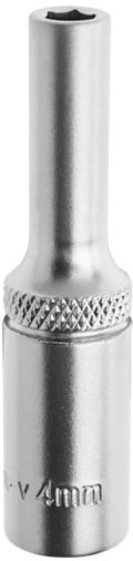 Jufisto JUFISTO Nasadka 4mm 1/4"""" Wydłużona Sześciokąt Do Elektroniki Serwis