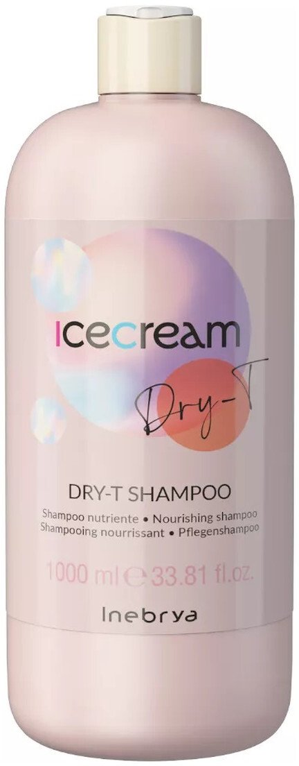 Inebrya Ice cream dry-t odżywczy szampon do włosów 1000ml