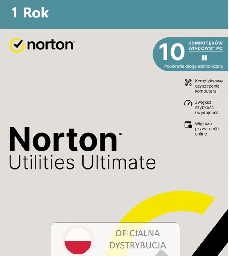 Program Norton Utilities Ultimate PL ESD 10Urz. 1Rok 21449856
