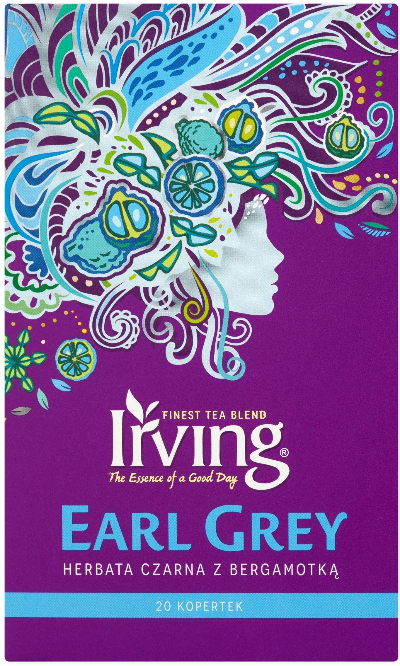 Irving Herbata czarna Earl Grey koperty 20x1,5g