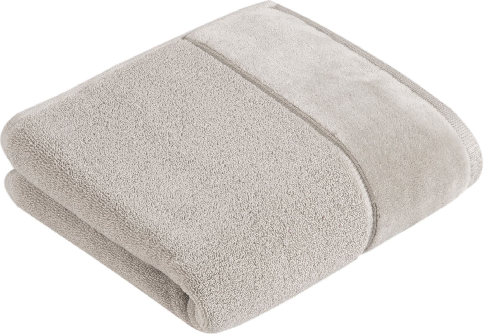 Vossen Ręcznik bawełniany 30x30 cm PURE Stone Jasnoszary