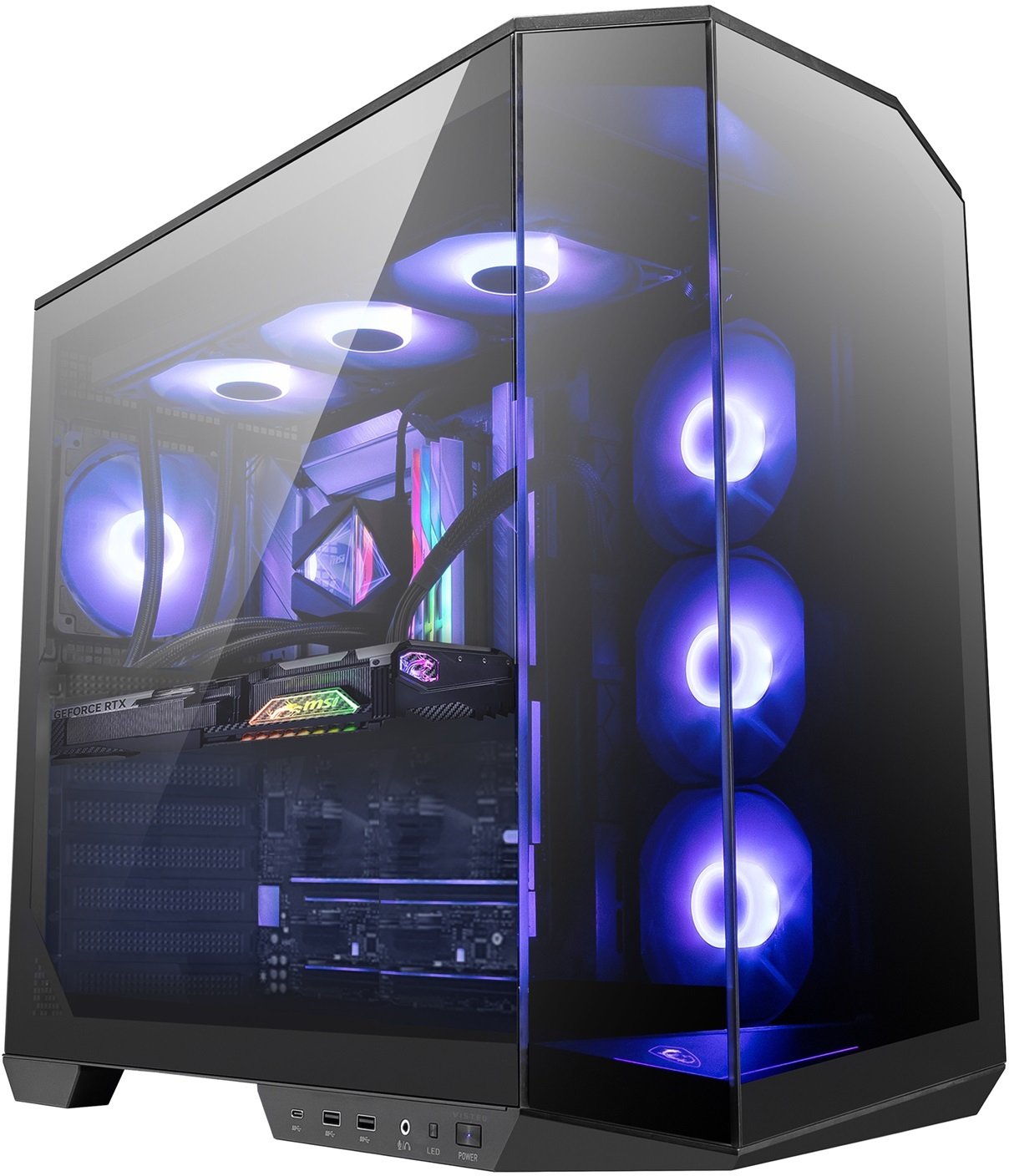 Komputer Vist PBM MSI Ultimate Ryzen 7 7800X3D AiO RTX 5060 64GB DDR5 SSD 2TB WIFI W11 DLSS 4
