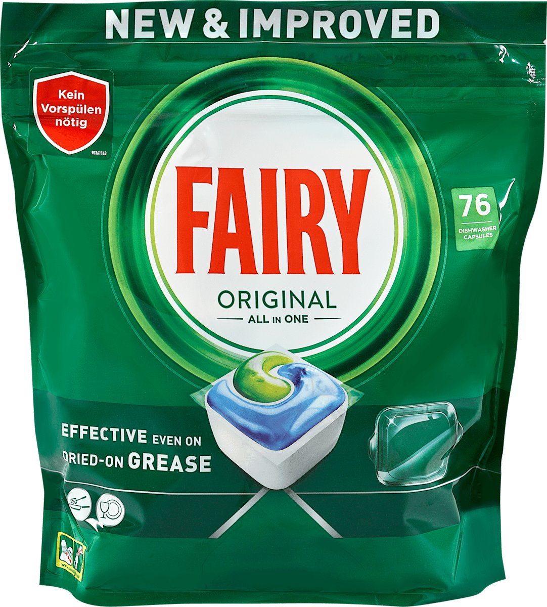 FAIRY Original All-In-One Kapsułki do zmywarki 1 op. - 76 szt.