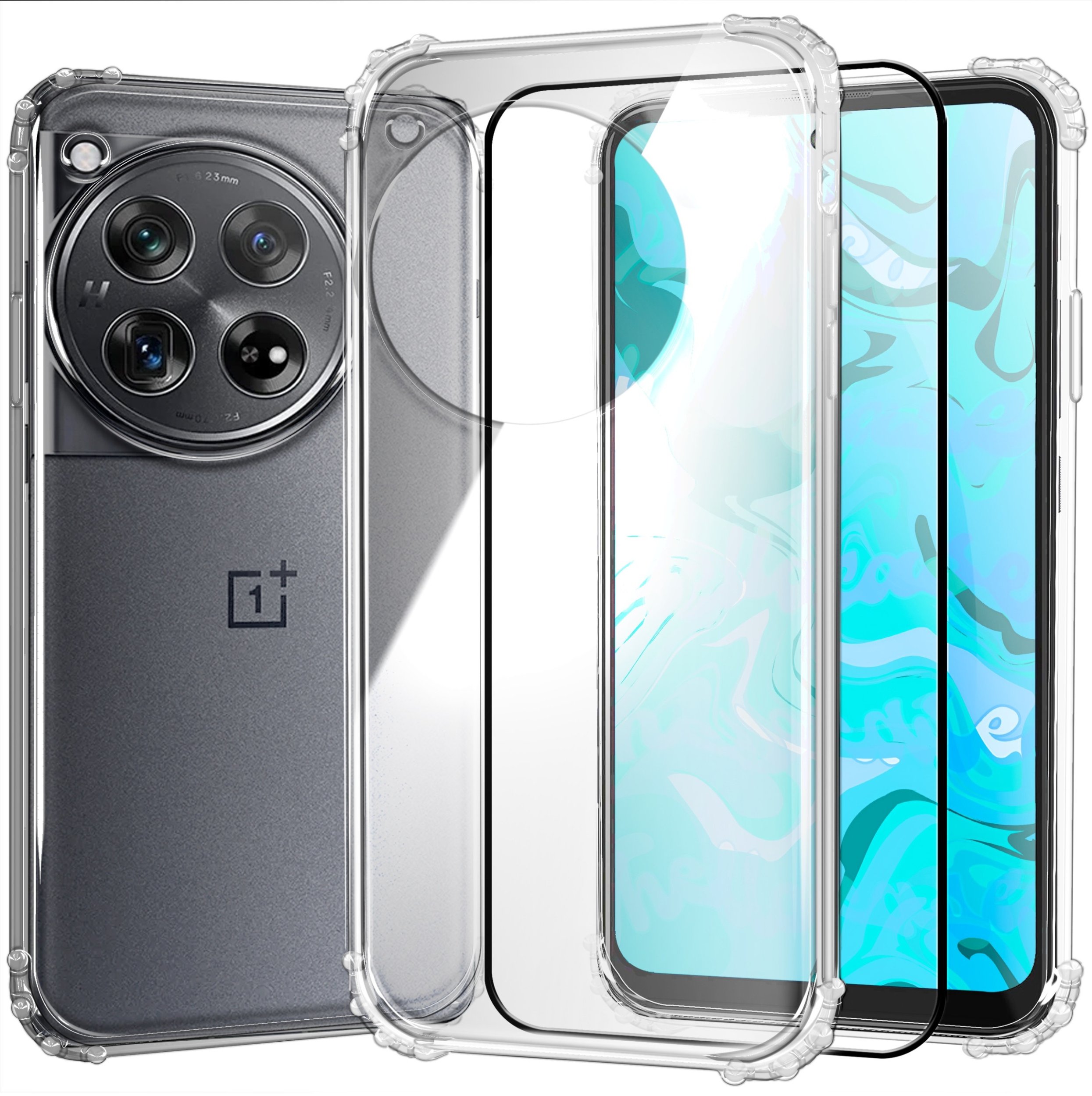 Hello Case ETUI PANCERNE DO ONEPLUS 12 | CASE SILIKON GUMOWE SLIM ANTI SHOCK SZKŁO