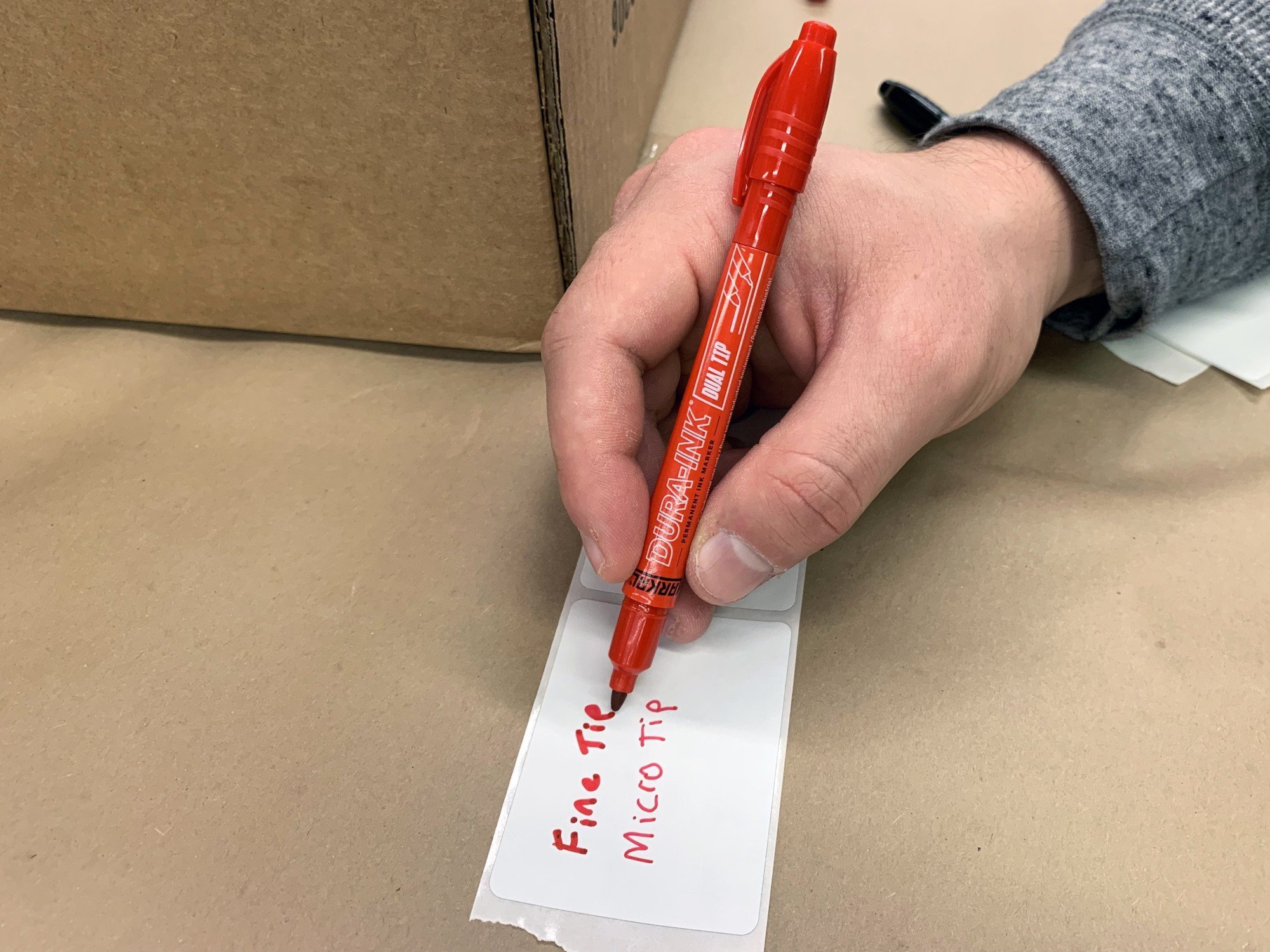 Markal INK MARKER MARKAL DUAL TIP RED