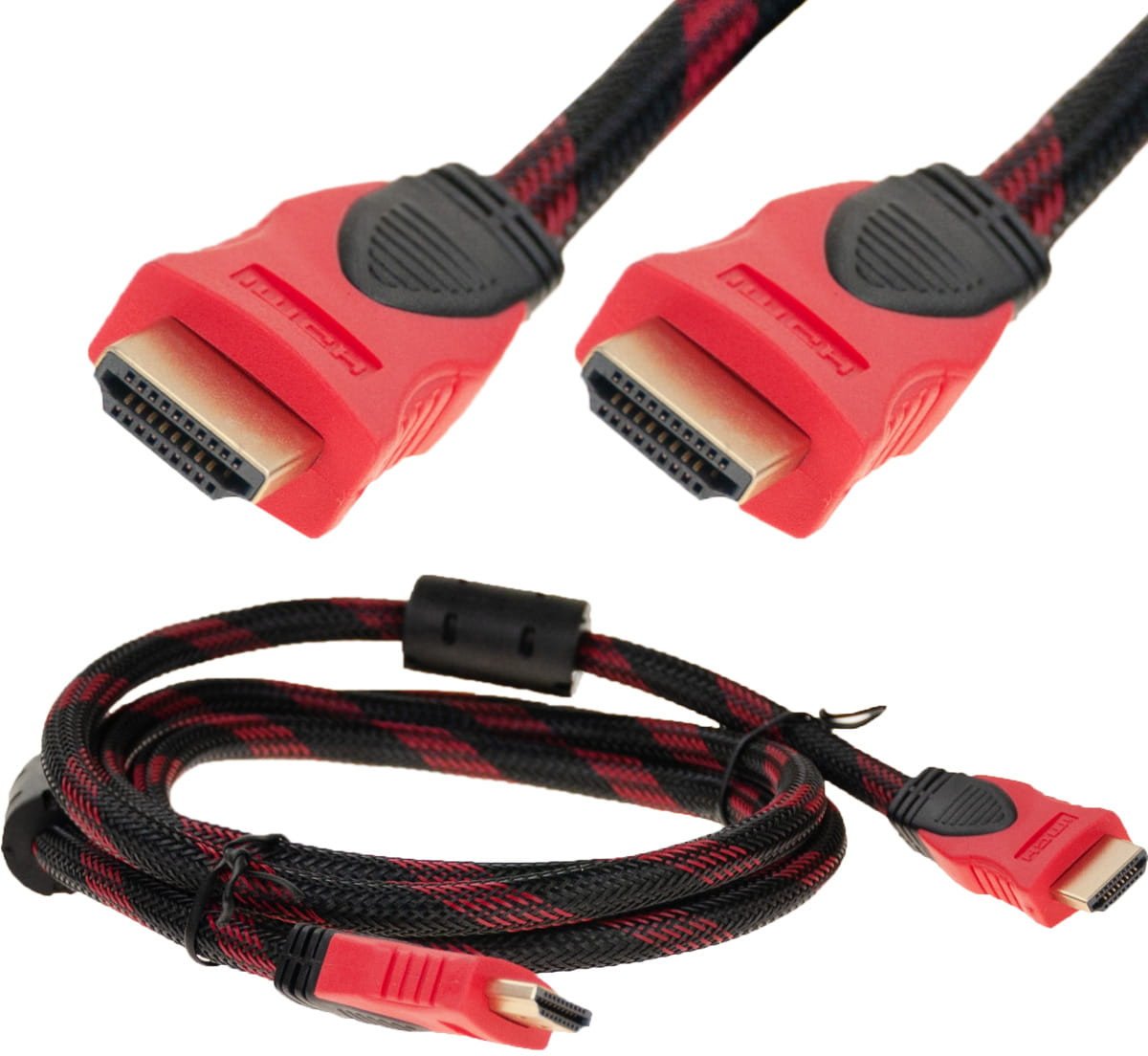 TG66915 KABEL PRZEWÓD HDMI - HDMI 3m 3D 4K FULL HD OPLOT