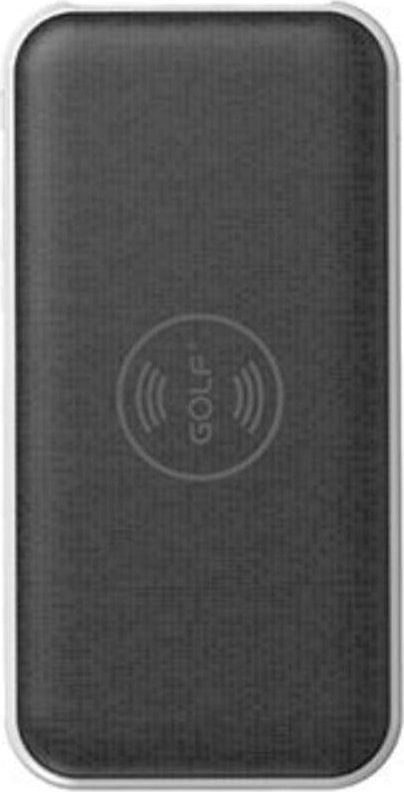 Powerbank Golf Wireless W2 8000 Czarny (APWIR8000NEG)