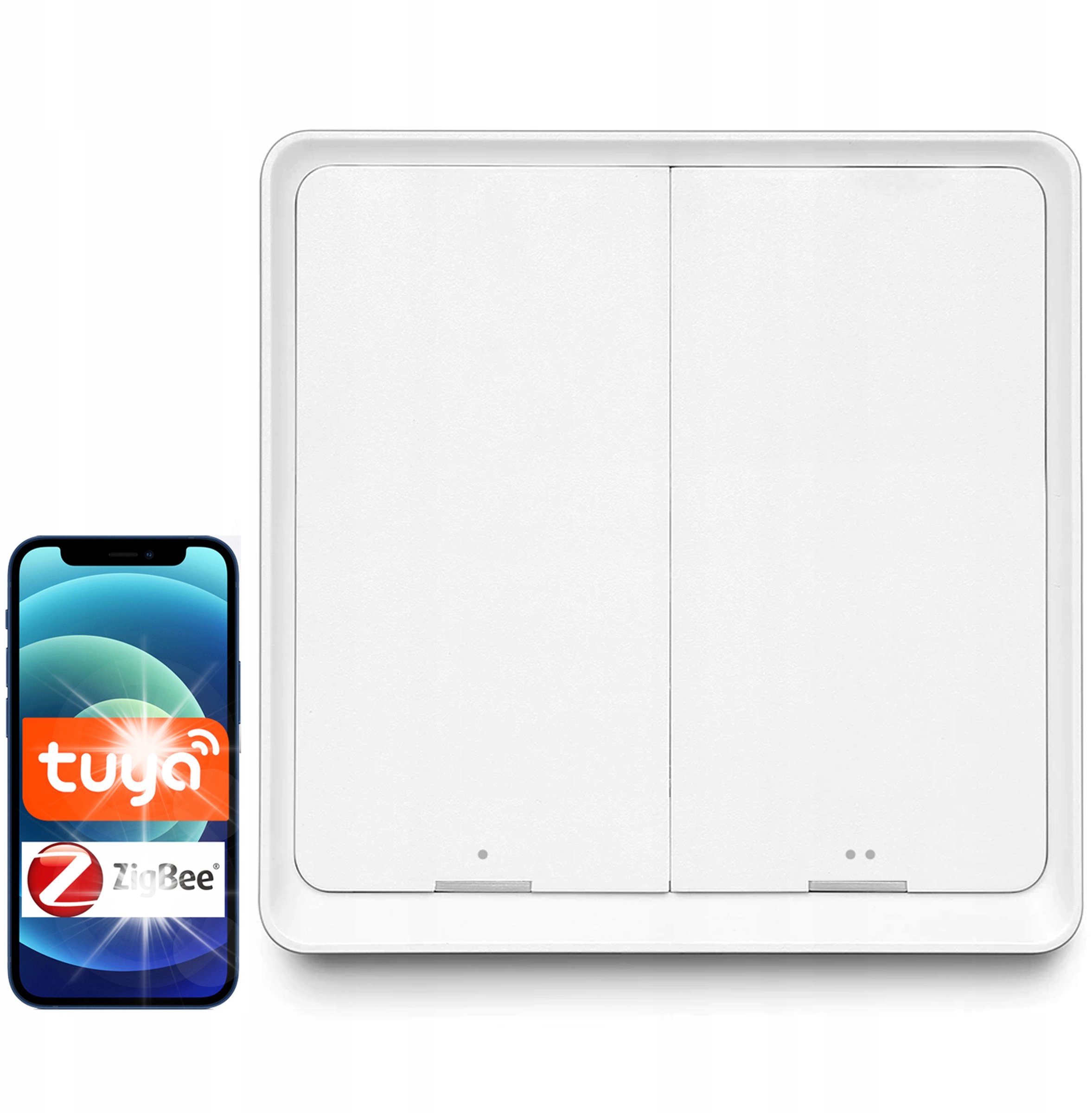 Tuya Pilot przycisk sceny TUYA SC12 ZigBee 2 kanały 6 SCEN