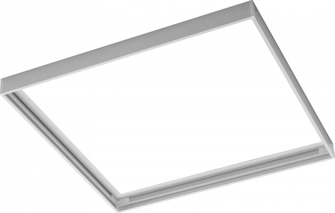 GTV Rama do montażu natynkowego PANELI LED 60X60cm (TYPU KING, PRINCE, INNOVO) bez śrub biała GT-RM6...