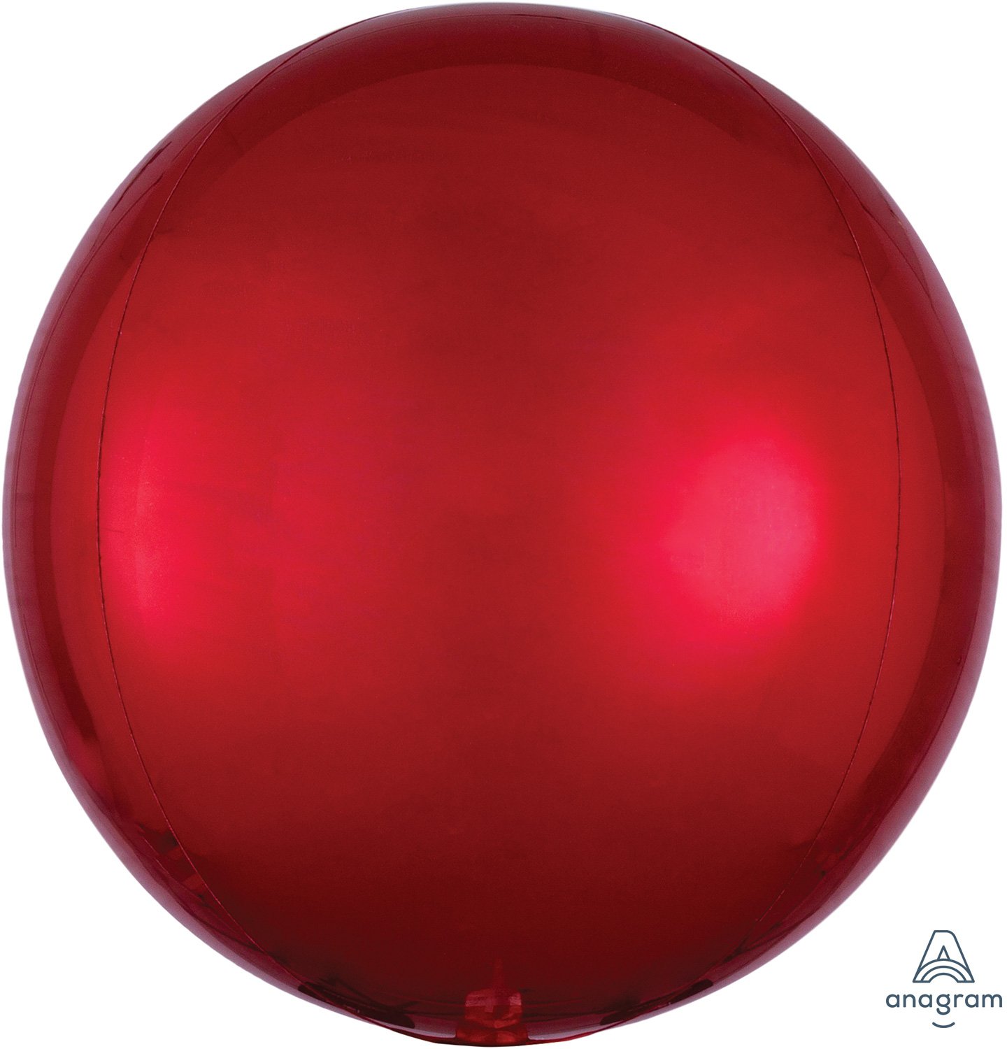 Anagram Balon foliowy kula czerwona 38x40cm