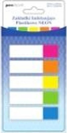 Stick"n Zakładki indeksujące neon 2x45mm 5x25szt plastik