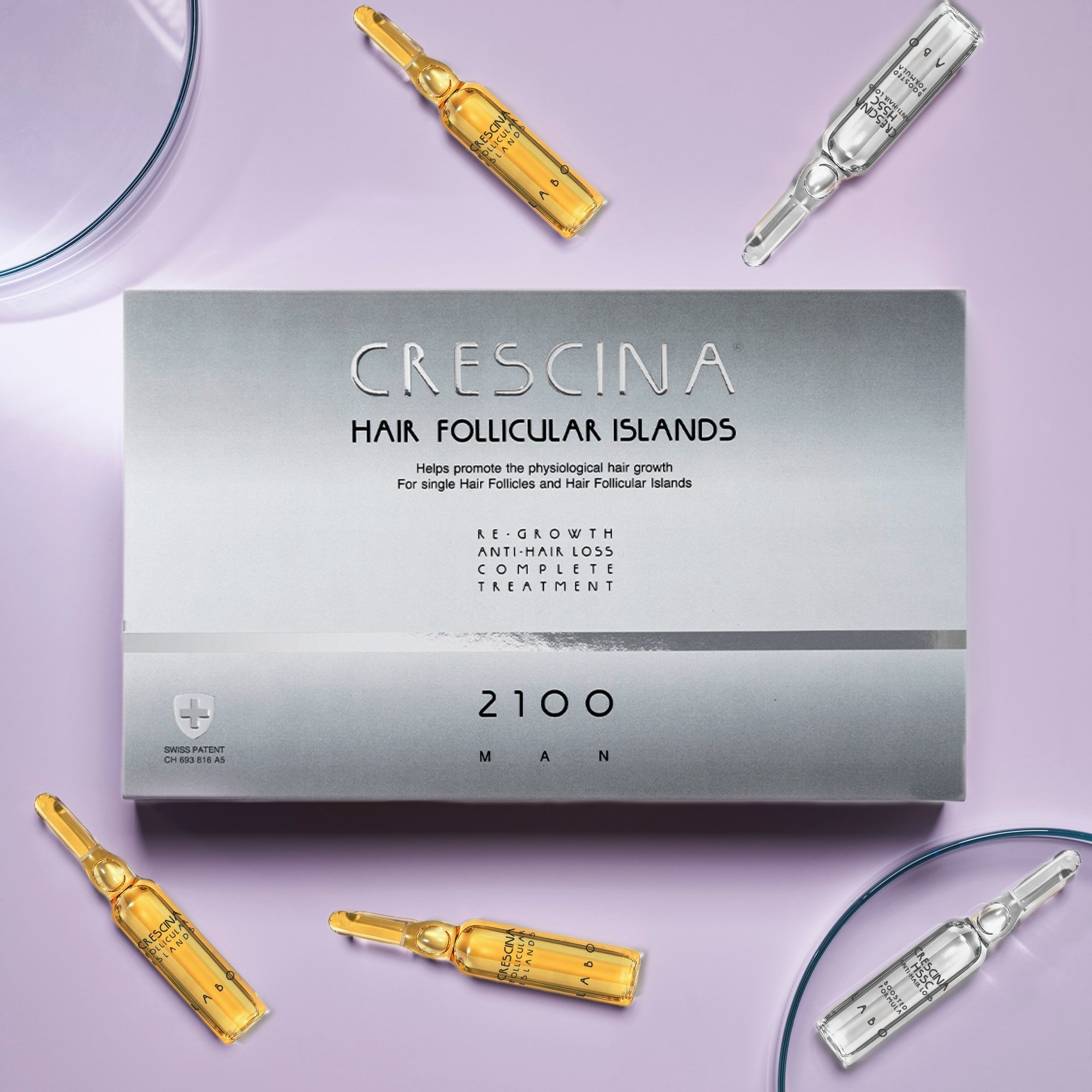 Labo Crescina Follicular Islands 2100 Ampoules Treatment Serum