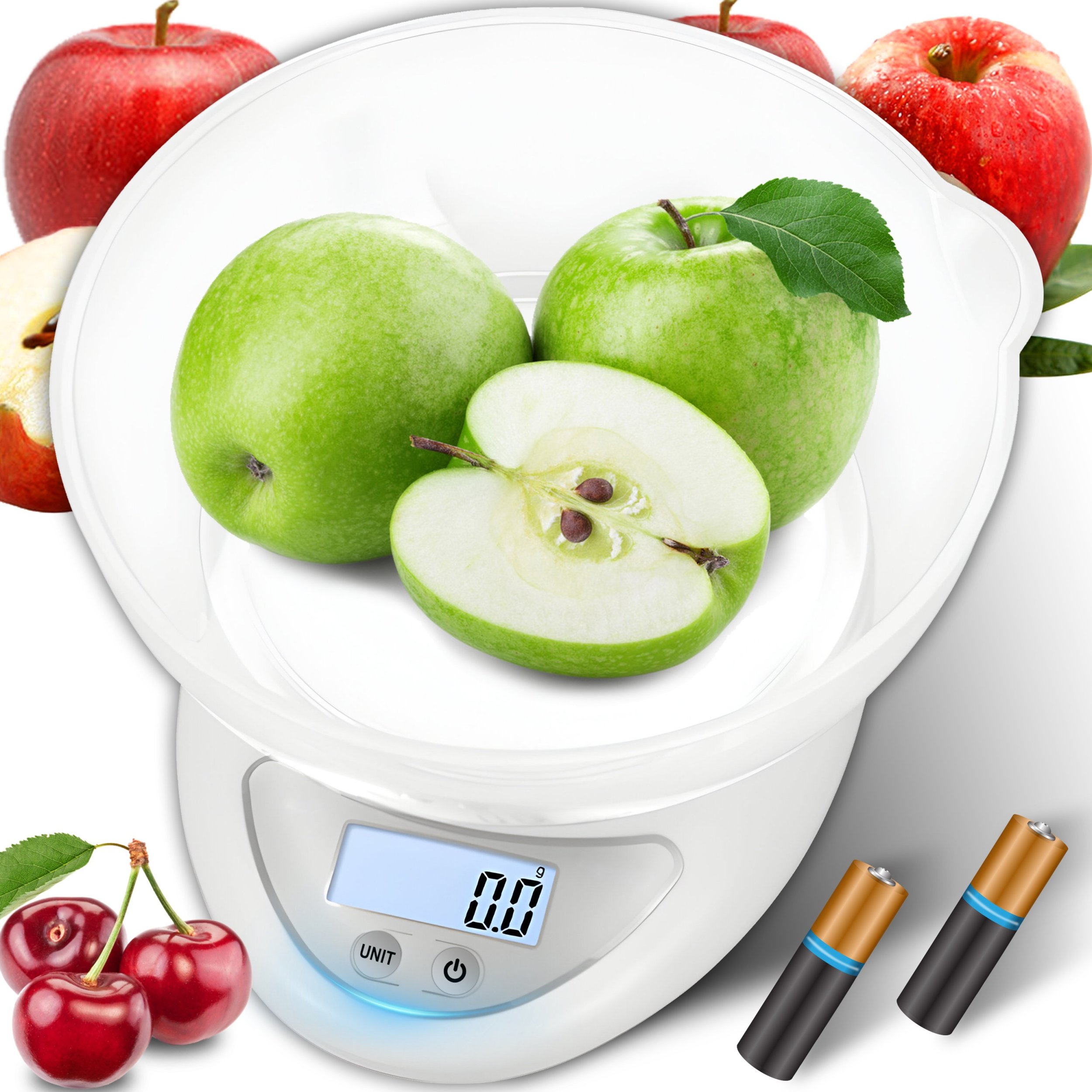 Waga kuchenna Retoo PRECYZYJNA WAGA KUCHENNA Z MISĄ ELEKTRONICZNA 5kg