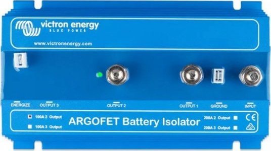 Zdjęcia - Przekaźnik napięciowy Victron Energy Izolator Argofet 100-2 Two batteries 100A 