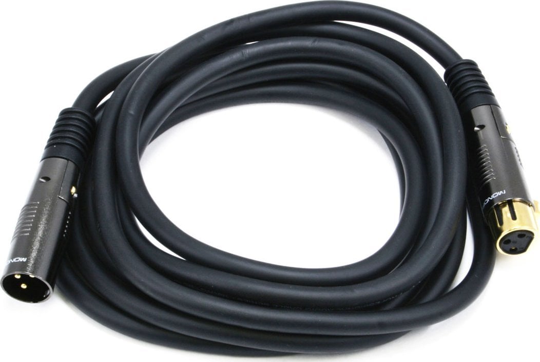 Kabel Monoprice XLR - XLR 3m czarny (0844660047520)
