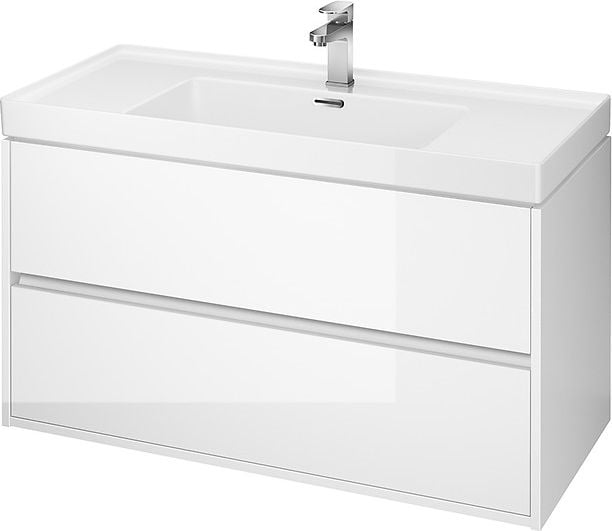 Cersanit Szafka podumywalkowa Crea 99,4cm biały (5902115724473)