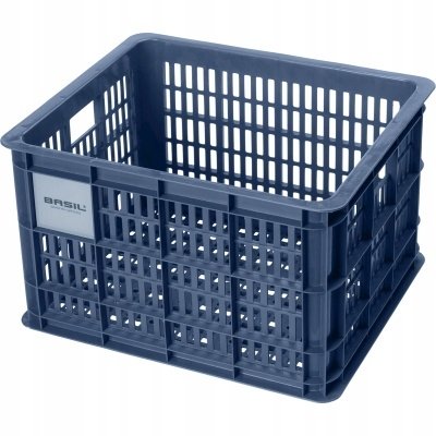 Basil Kosz przedni/tylny na bagażnik BASIL BICYCLE CRATE M, 29.5L, bluestone