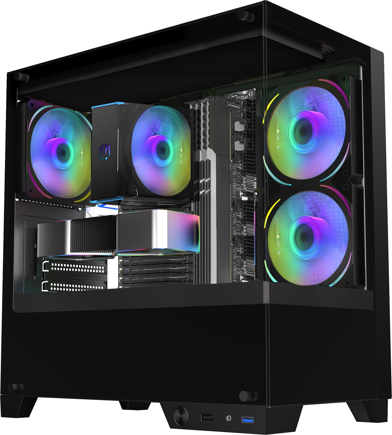 Zdjęcia - Komputer stacjonarny VIST Komputer  RGB LOOK GAMER CORE i9 12900F 32GB RTX 4060 Ti SSD 1TB WIFI Win11 