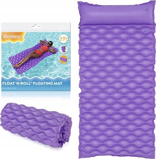 Bestway Bestway Materac dmuchany zwijany 213cm 44020