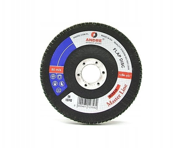 Andre ANDRE ŚCIERNICA LISTKOWA 125mm P 40 CERAMICZNA MASTER LINE WERSJA III