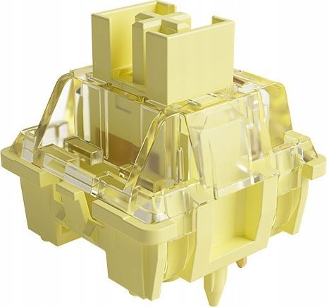 Akko AKKO V3 Pro Cream Yellow Switches, mechanisch, 5-Pin, linear, MX-Stem, 50g - 45 Stück