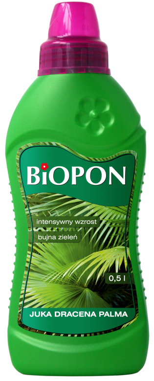 Biopon Nawóz w płynie do palm, dracen i juki 0,5L (1037)