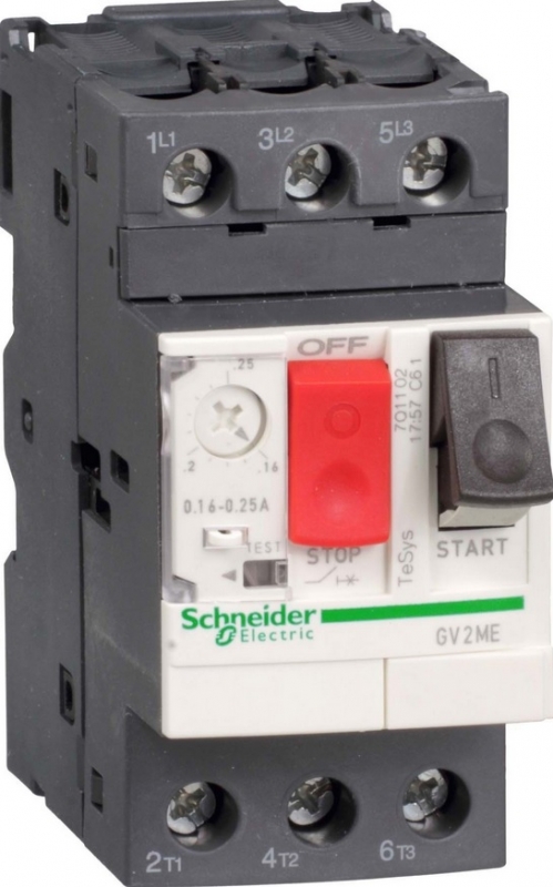 Schneider Wyłącznik silnikowy 3P 11kW 20-25A - GV2ME22