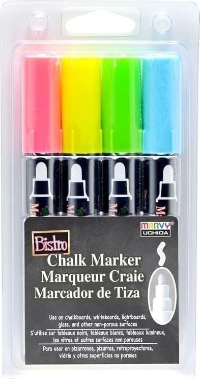 Easy Markery kredowe Bistro Chalk 4 kolory