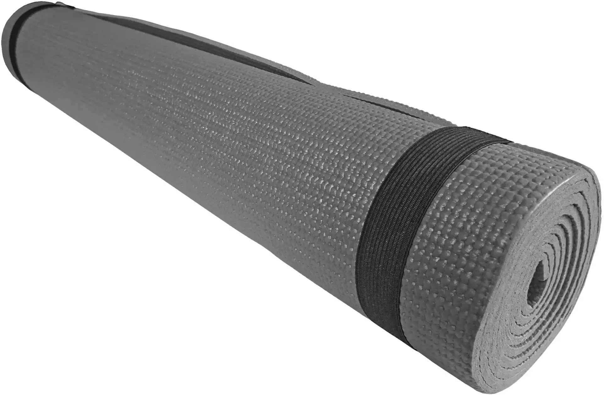 Kubisport Mata gimnastyczna do ćwiczeń jogi pilatesu szara 173x61x0,4cm