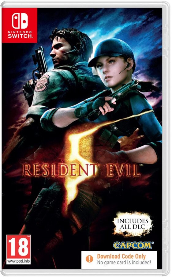 Resident Evil 5 (NS) - Kod w pudełku