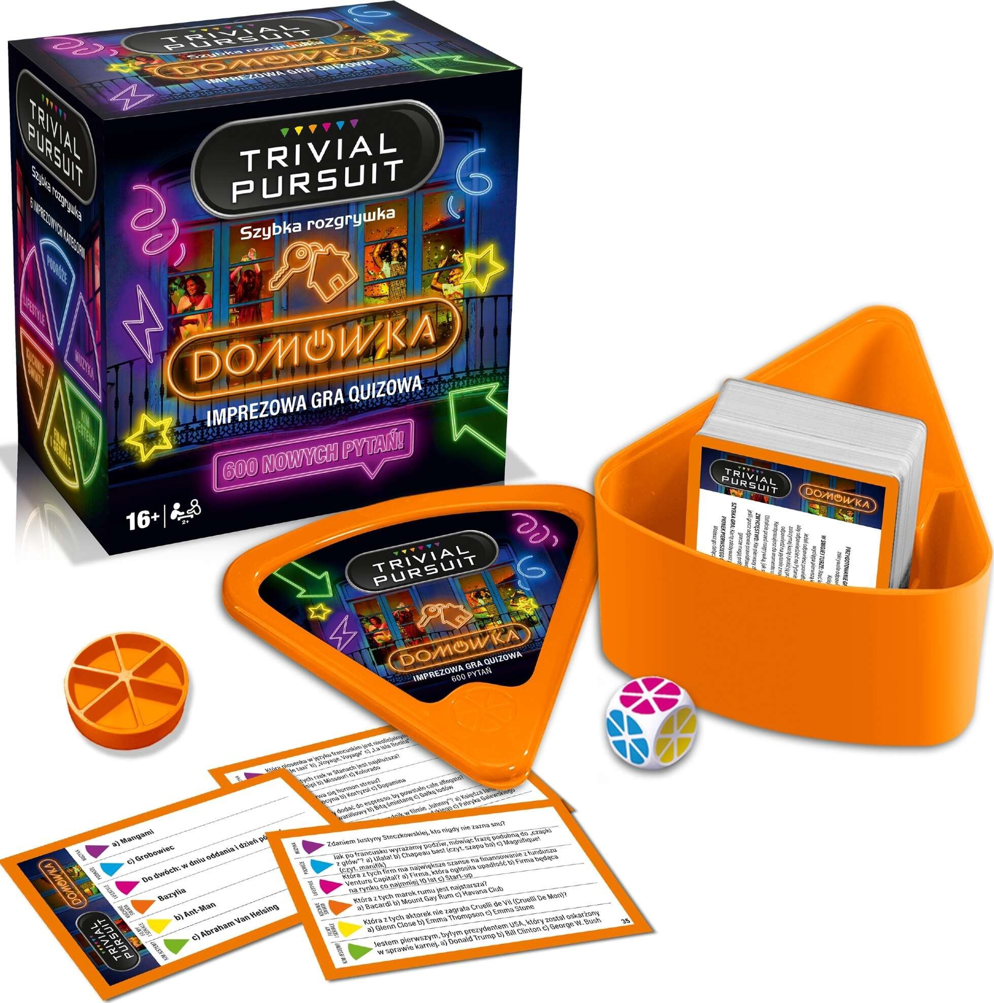 Winning Moves *****Trivial Pursuit Gra New Domowka 52825