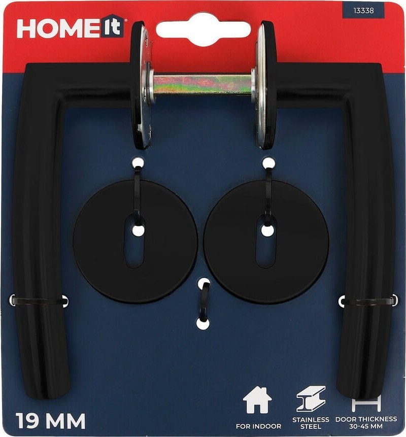 Home It Home>it® uchwyt drzwiowy z B-greb 19 mm. matowy czarny