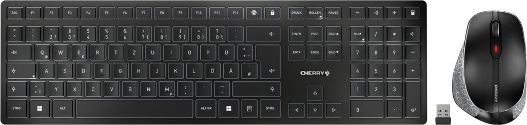 Klawiatura + mysz Cherry DW 9500 SLIM (JD-9500DE-2)