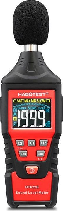 Habotest Cyfrowy miernik decybeli Habotest HT622B, USB, A/C