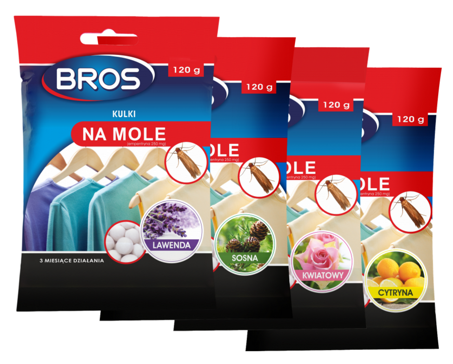 Bros Kulki na mole lawendowe 120g 203