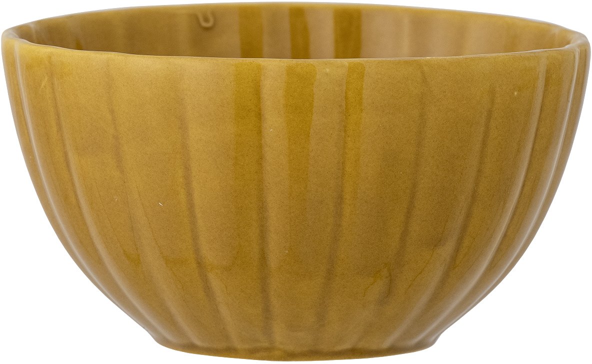 Bloomingville Latina Miska Żółty Kamionka