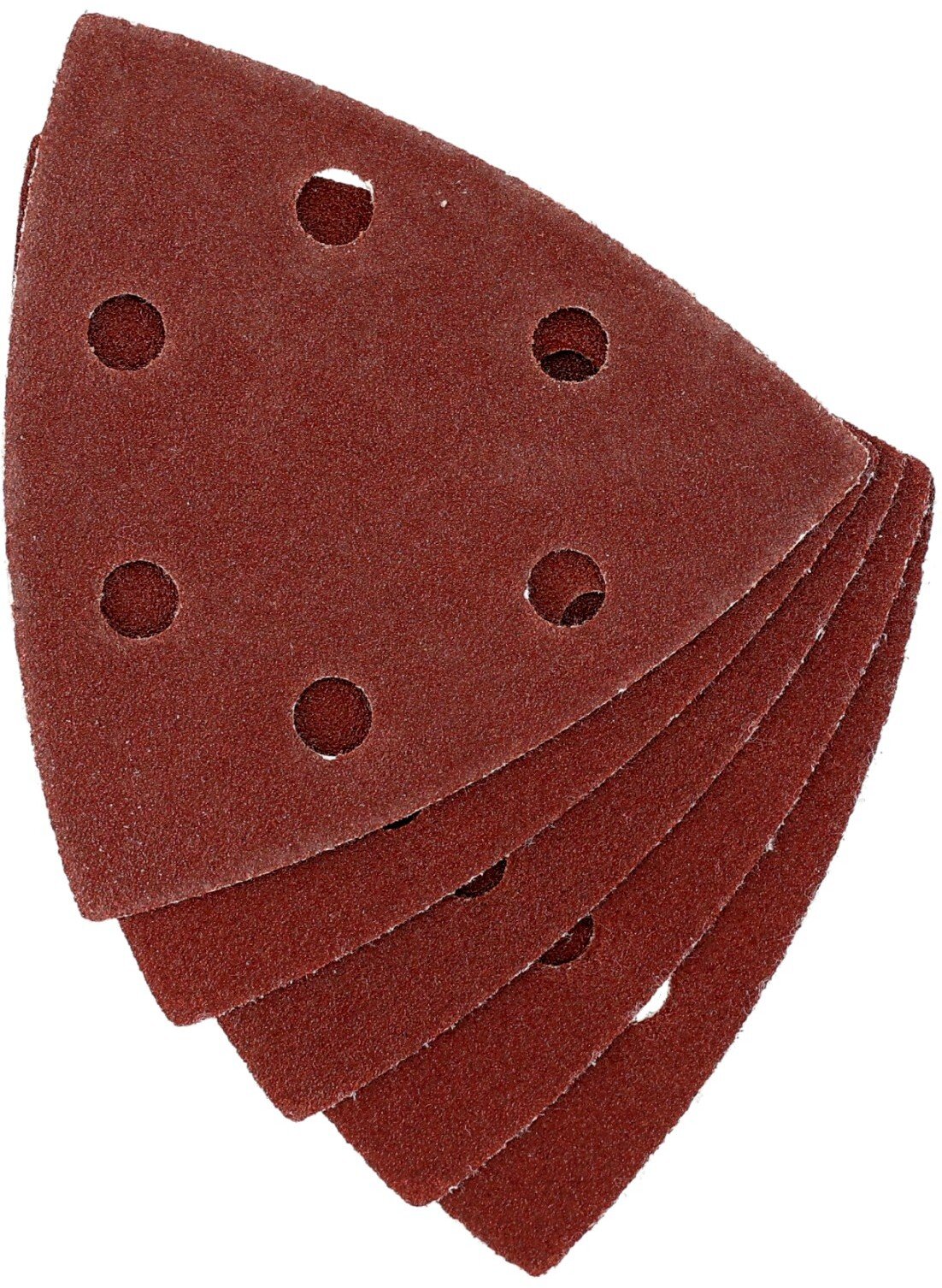 Drel DREL Papier ścierny delta 93x93 mm P120 rzep 5 szt precyzyjny