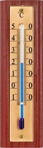Browin Termometr ścienny pokojowy klasyczny drewniany