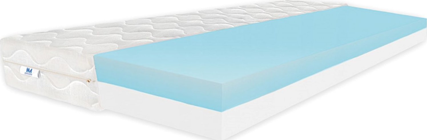 Tompol BestTopper 120x200 materac nawierzchniowy dwustronny z pokrowcem 8 cm H2 H3